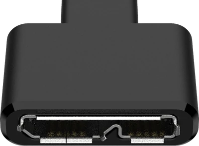 Micro-USB Typ-B (SuperSpeed) eine Buchse, frontal