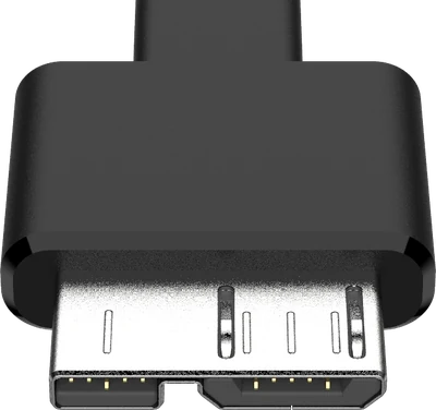 Micro-USB Typ-B (SuperSpeed) hane