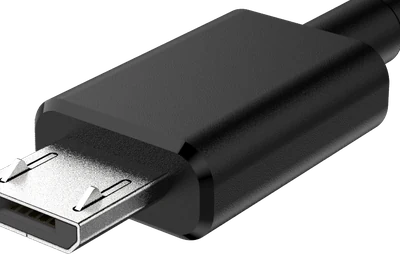 Micro-USB Typ-B ein Stecker, schräg