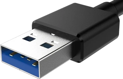 USB Typ-A (SuperSpeed) wtyk, pod kątem