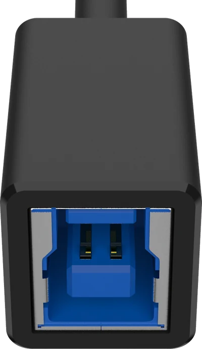 USB Typ-B (SuperSpeed) gniazdo, od przodu